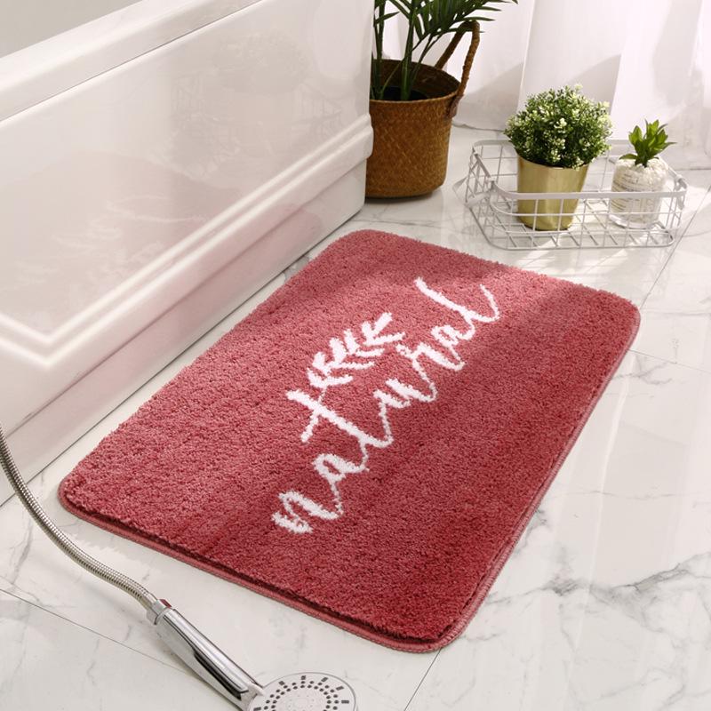Thickened Bathroom & Entrance Door Mat - Water Absorbing Foot Pad