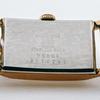 Used vintage CITIZEN PARASHOCK ladies watch bracelet watch gold rectangular 17 jewels 60s