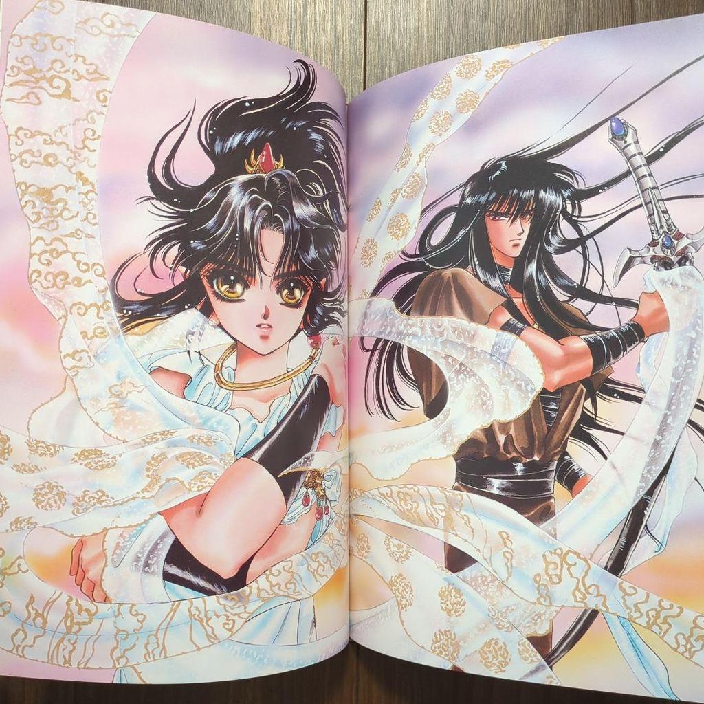 [USED] First Edition Non-Tenmuuma CLAMP Art Book Illustration