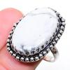 Howlite Jasper Gemstone Handmade 925 Sterling Silver Jewelry Pendant 2.96"