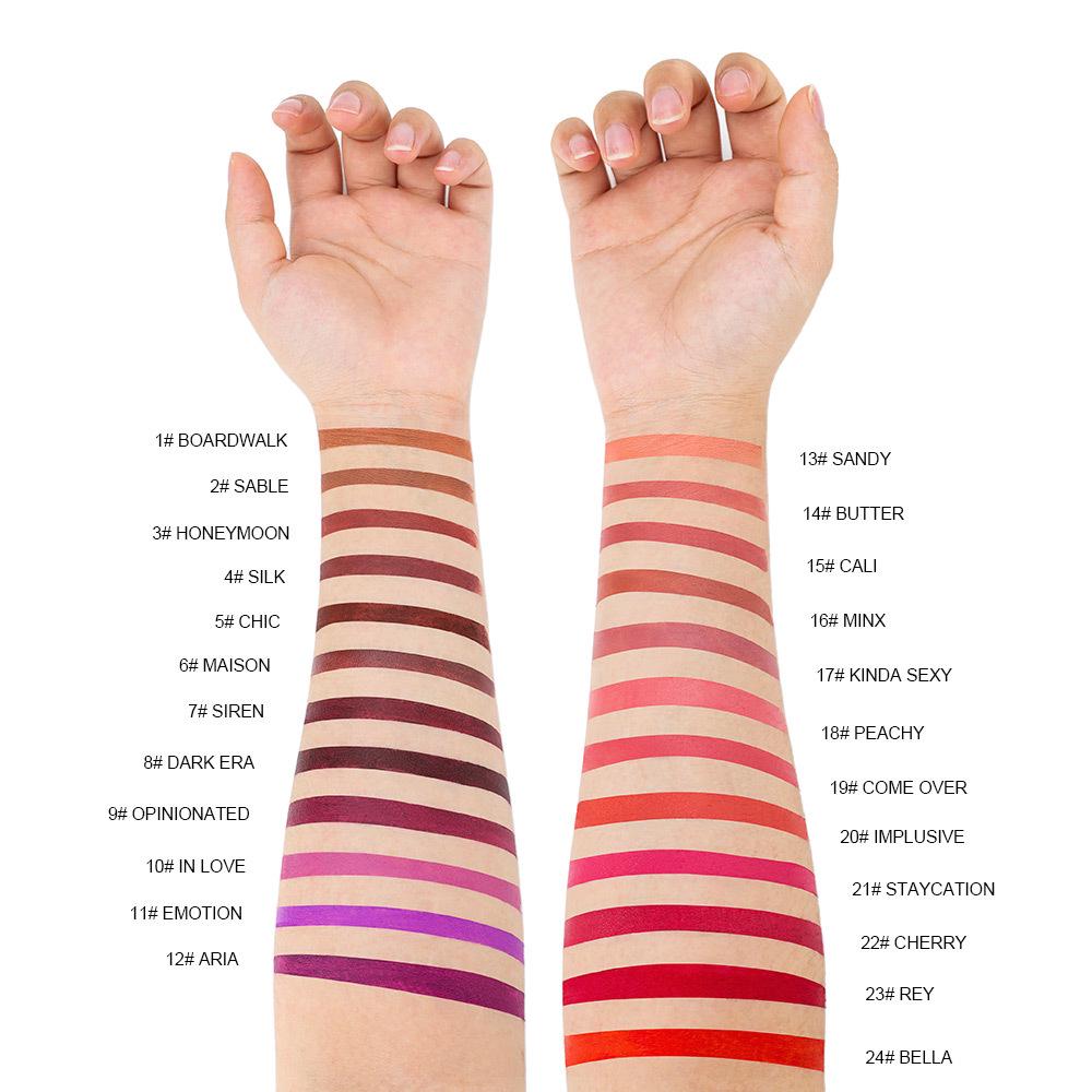 Matte Long-Lasting Non-Stick Lipstick for Cross-Border Beauty