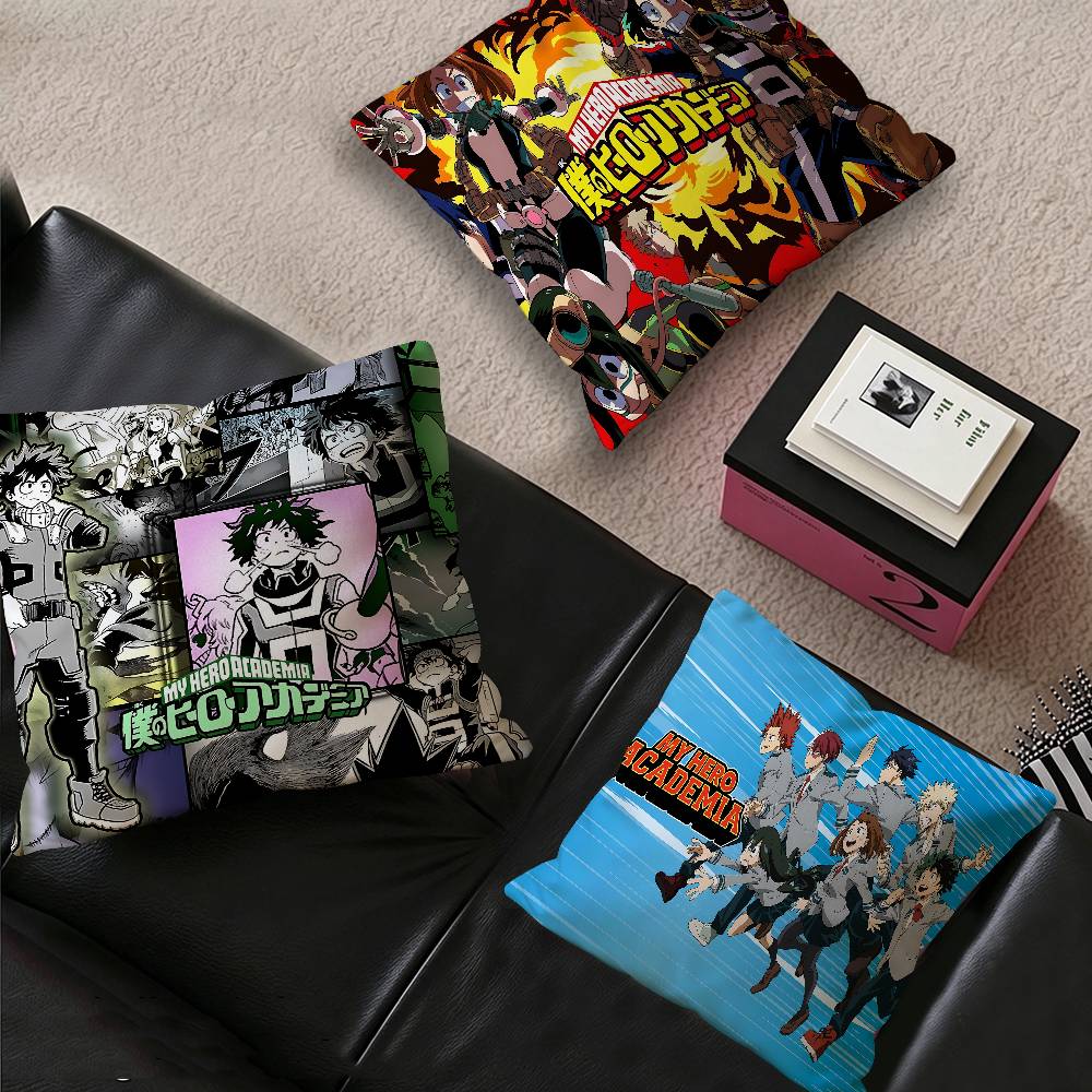 My AnimeHero A-Academia Personalized Pillow Cover Kids Bedroom Wild Party Decor Pillowcase kid Birthday shower Gift