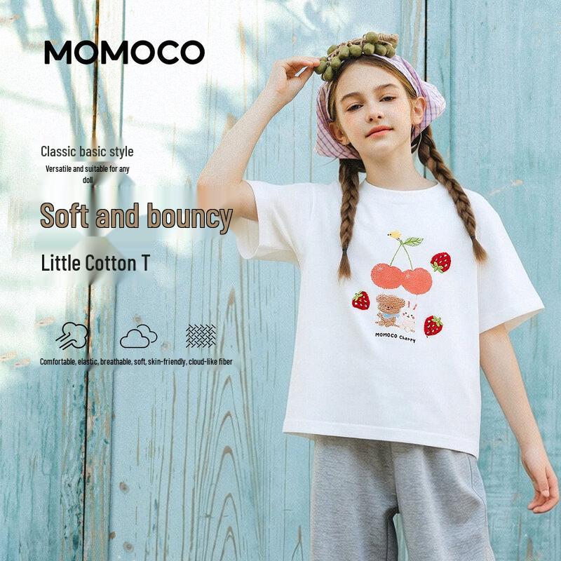 MOMOCO Girls' Summer Fruit T-Shirt