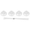 Transparent Aquarium Fish Tank Suction Cups For Sucker Pads Heater Pipe Air Tube