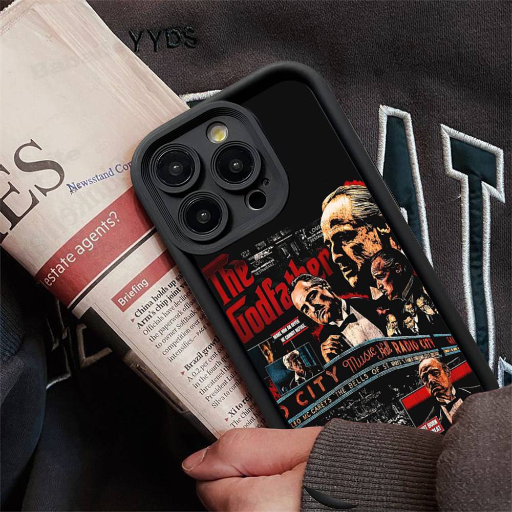 Cool The Godfather Movie Phone Case For iPhone 16 15 14 Plus 13 12 11 17 Pro Max Pro Soft Cover