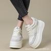 Inner Heightening Women's Shoes New Spring and Autumn Versatile Little White Shoes Platform Internet Celebrity Ins Sports and Leisure Shoes A5032
