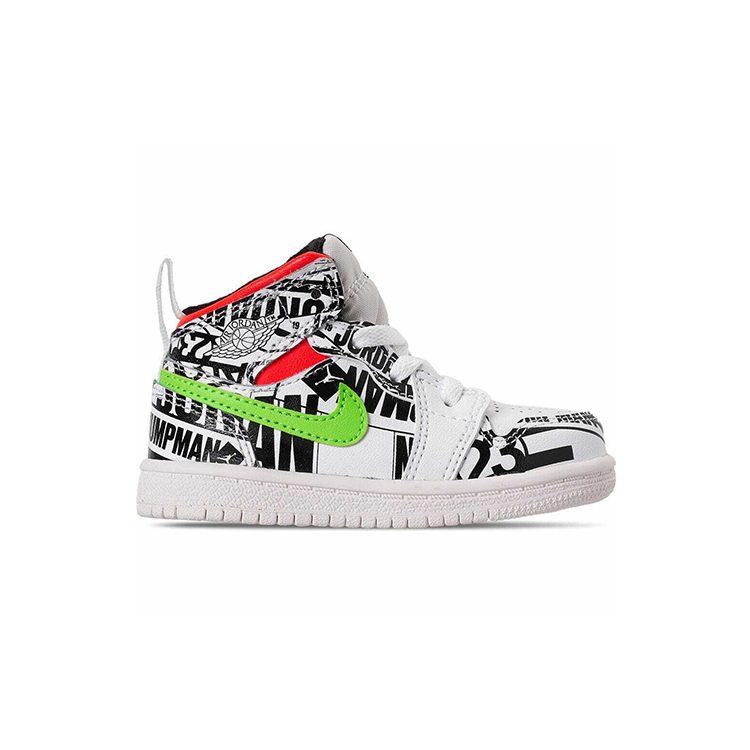 Jordan 1 Mid All Over Logos TD 640735-143