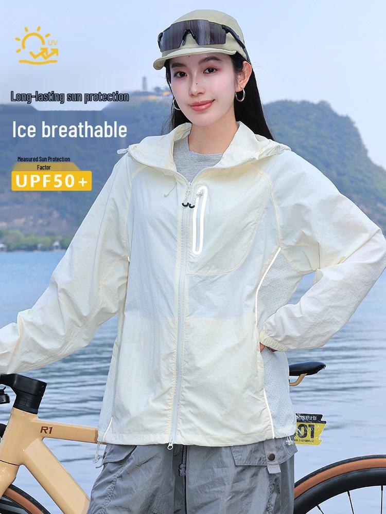 Women's UV Protection Summer Jacket - Petite, Breathable, Quick-Drying, Lightweight for Outdoor Activities