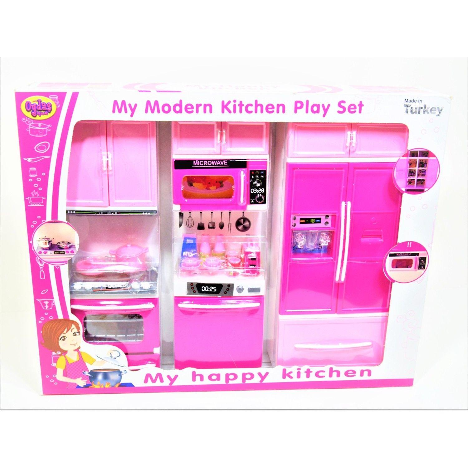 

Іграшковий кухонний набір з 3 холодильників, духовки та посудомийної машини