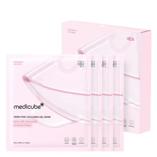 

MEDICUBE PDRN Pink Collagen Gel Mask Sheet 4sheets set