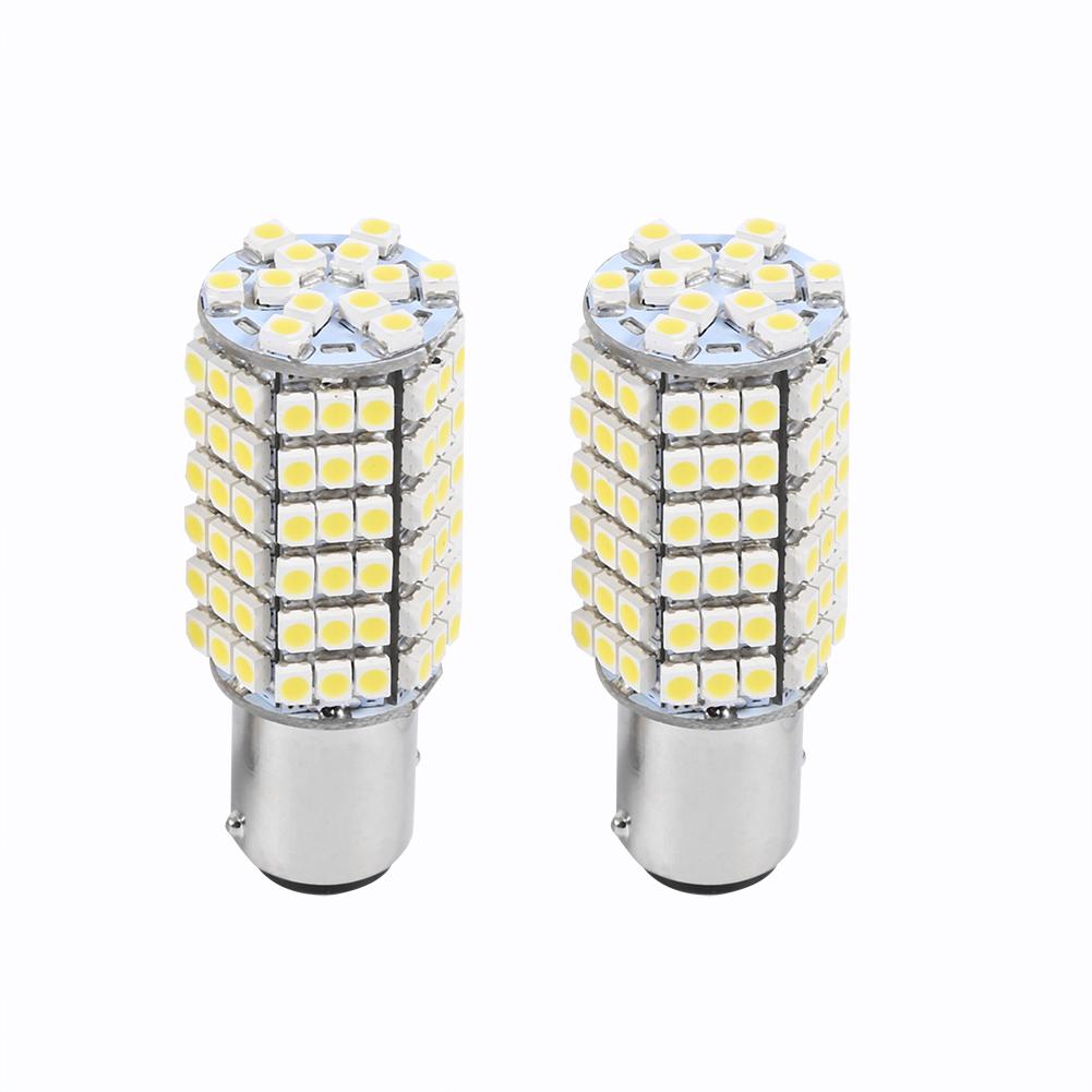 2X 1157 BAY15D 120 SMD Back Up Brake Turn Signal/Tail Light 1157 LED Lights