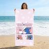 Tom&Jerry Graue Maus Strandtuch Schnelltrocknend Super Saugfähig Geeignet für Strandurlaub Pool Sommer Lustiges Geschenk für Freunde