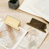 1PCS 85mm Retro Metal Binder Clips - Foldback Paper Clips for Notes Letter File Binding Office School Stationery