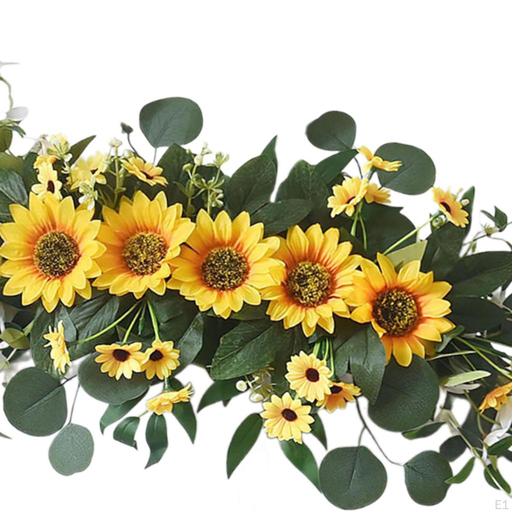 Wedding Arch Flower Garland Ornament Handcraft Decorative Craft Welcome Sign Backdrop Decor for