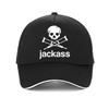 Fashion Mens Jackass Logo Graphic Print Baseball Cap Fashion Classic Male Cool Summer Hat Unisex Snapback Hats Gorras