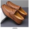 Herren Sommer Business Casual Atmungsaktiv Rutschfest Outdoor Oxford Schuhe mit Weicher Sohle Slipper Herrenschuhe