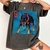 Doberman Dog Shirt Comfort Colors® Vintage Guard Dog Clothing Gift Graphic Pet Owner Apparel