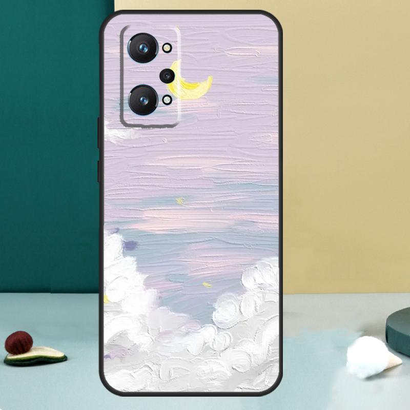 Korean Sunset Scenery For Realme 14 13 Pro Plus 10 11 12 GT 5 6 6T GT7 Pro C61 C55 C53 C51 C21Y C25S C75 C67 Case
