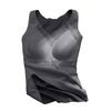 Graphene DE Velvet Heated Vest Elastic Fabric V-Neck Design 3D Seamless Cup Warm Inner Layer Bottoming Tops Autumn Winter Innerwear