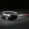 NeoRetro 8585 Sports Polarized Sunglasses C3 Silver