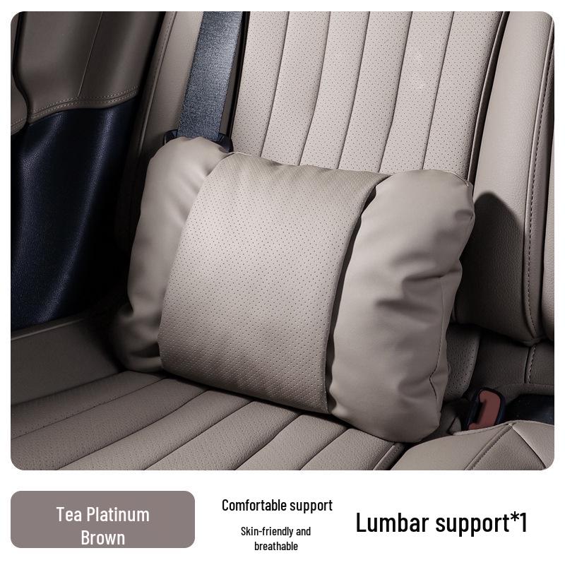 Mercedes Headrest & Lumbar Support Pillow for C/E/A/S Class, GLC260, GLE450, GLB.