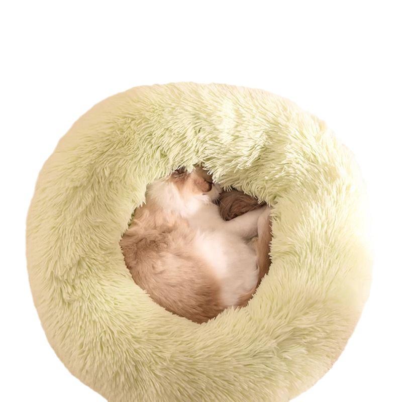Winter Warmth Pet Bed for Cats & Dogs - Cozy Deep Sleep Nest for Kittens, Puppies, and Small Pets