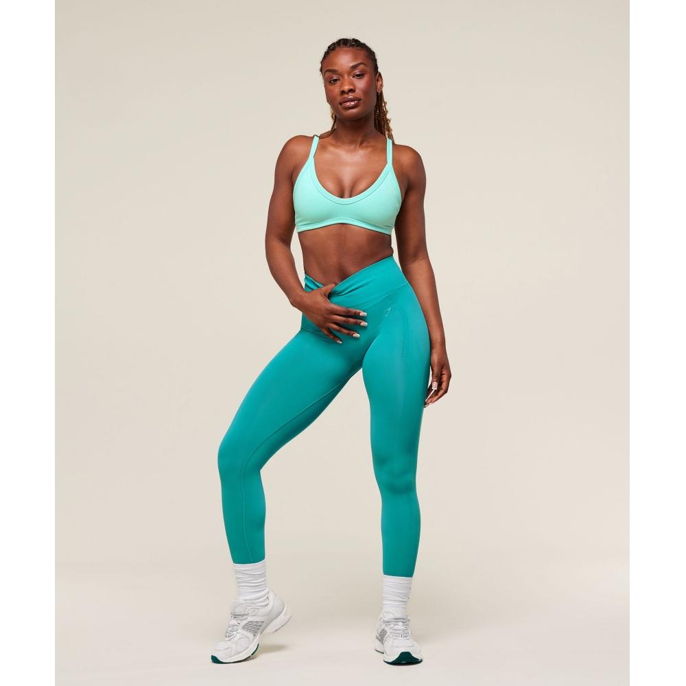 Gymshark Energised Seamless Leggings Jewel Teal B2c7n Tbtc