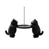 3D Printing Two Cats Incense Holder Minimalist Incense Stick Holder  Tea Room