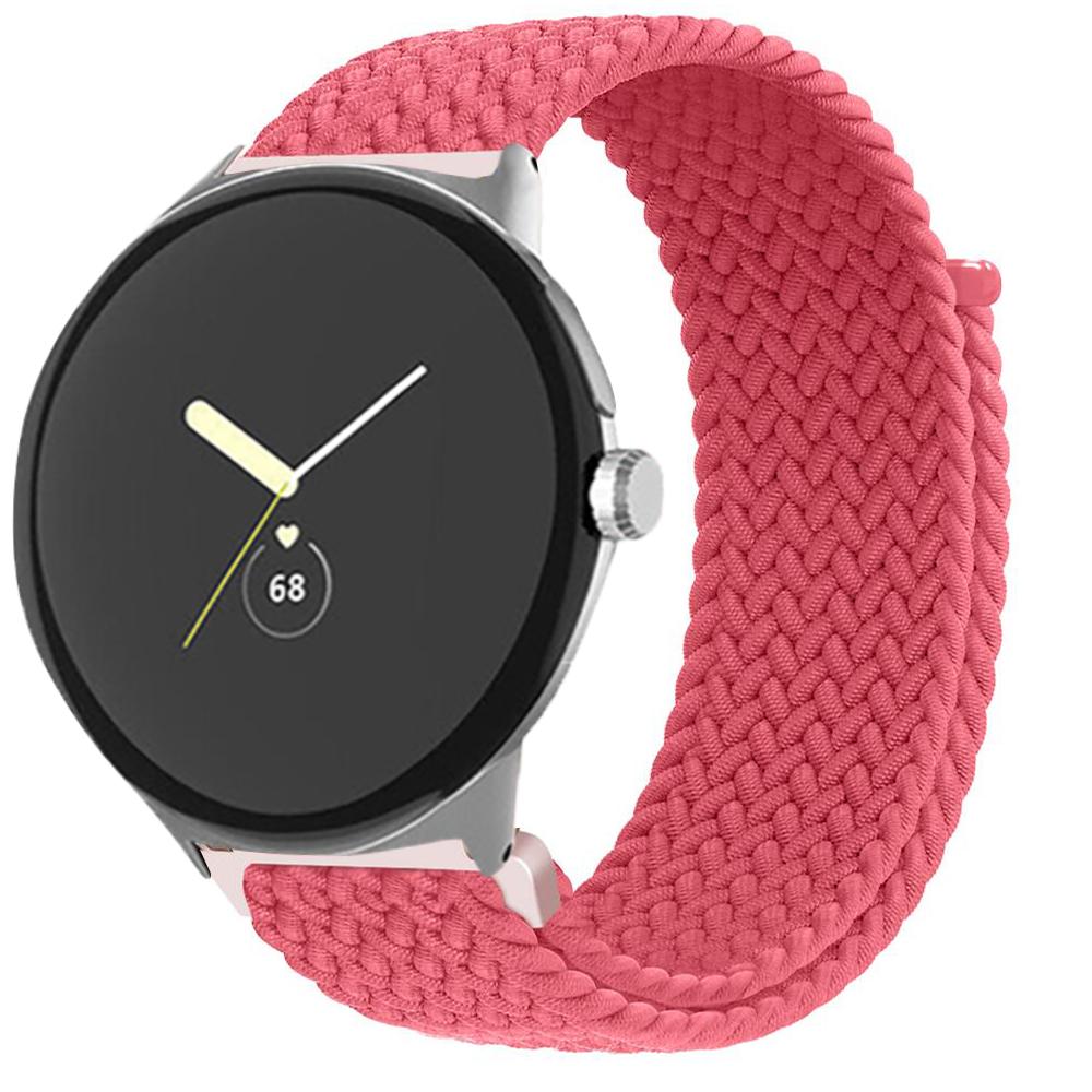 Nylon Strap for Google Pixel Watch/Pixel Watch 2 Elastic Adjustable Band Wrist Bracelet Wristband Replacement Accessories for Pixel Watch