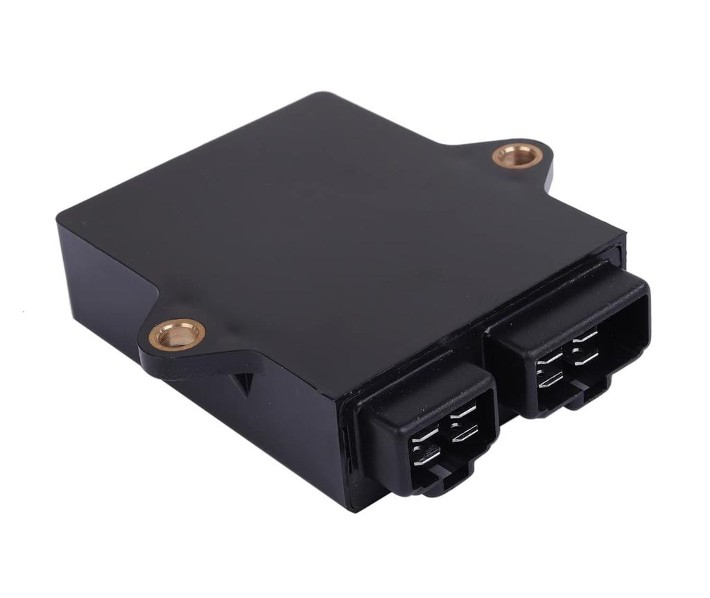 3DM CDI Spark Igniter Unit for Yamaha XV250, Virago, etc., Genuine Yamaha Compatible Repair Part, Spare Maintenance Part, Aftermarket (Black)
