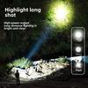 Strong Light Laser Cannon Super Bright Led Rechargeable Lithium Battery Outdoor Head-mounted Long Battery Life Induction Night Fishing Headlight