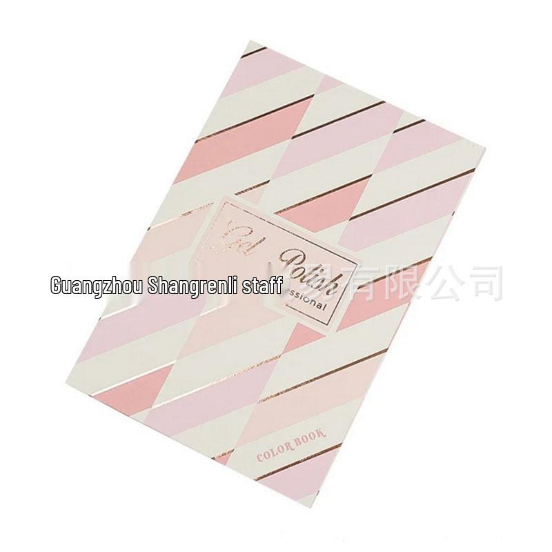 Tırnak Sanatı Renk Gösterim Albümü: Oje ve Jel için 160 Renkli Örnek Kitabı