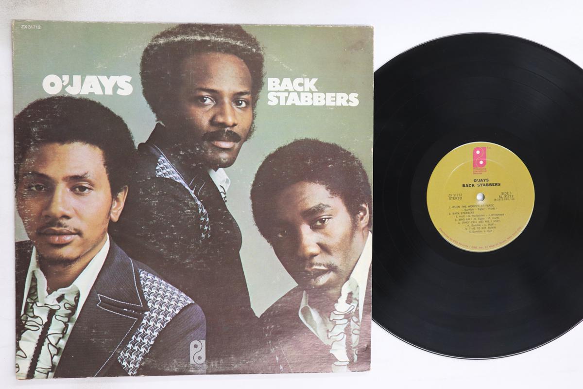 

LP Record O JAYS - Back Stabbers ZX31712 PHILADELPHIA IN 1972 US Soul/Funk Used
