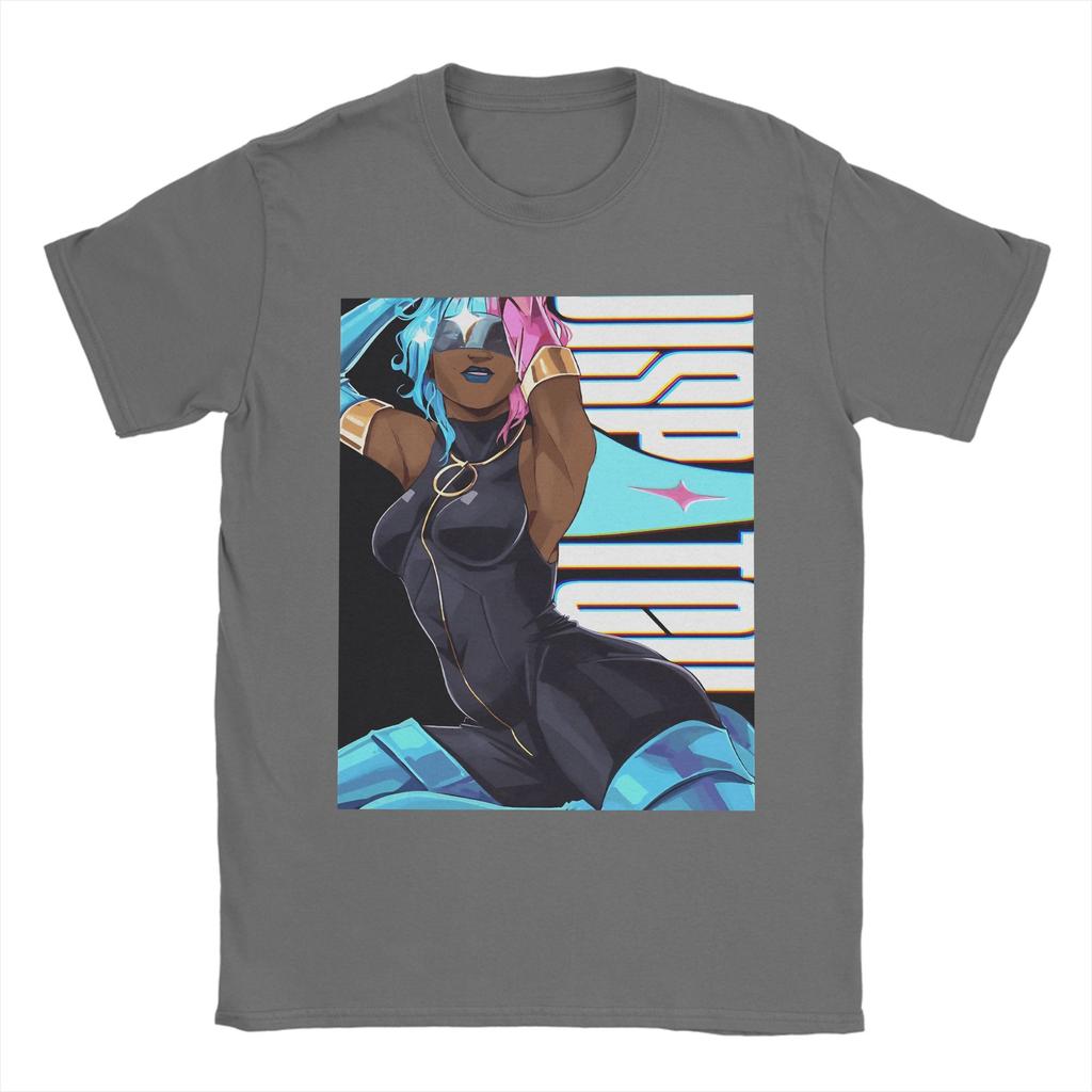 Funny Dispatch Game T-Shirt for Men Crewneck Cotton T Shirts  Short Sleeve Tees Graphic Printed Clothing