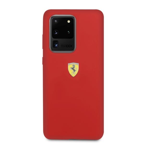Etui Do Samsung Galaxy S20 Ultra Ferrari Twarde Czerwone Silicone