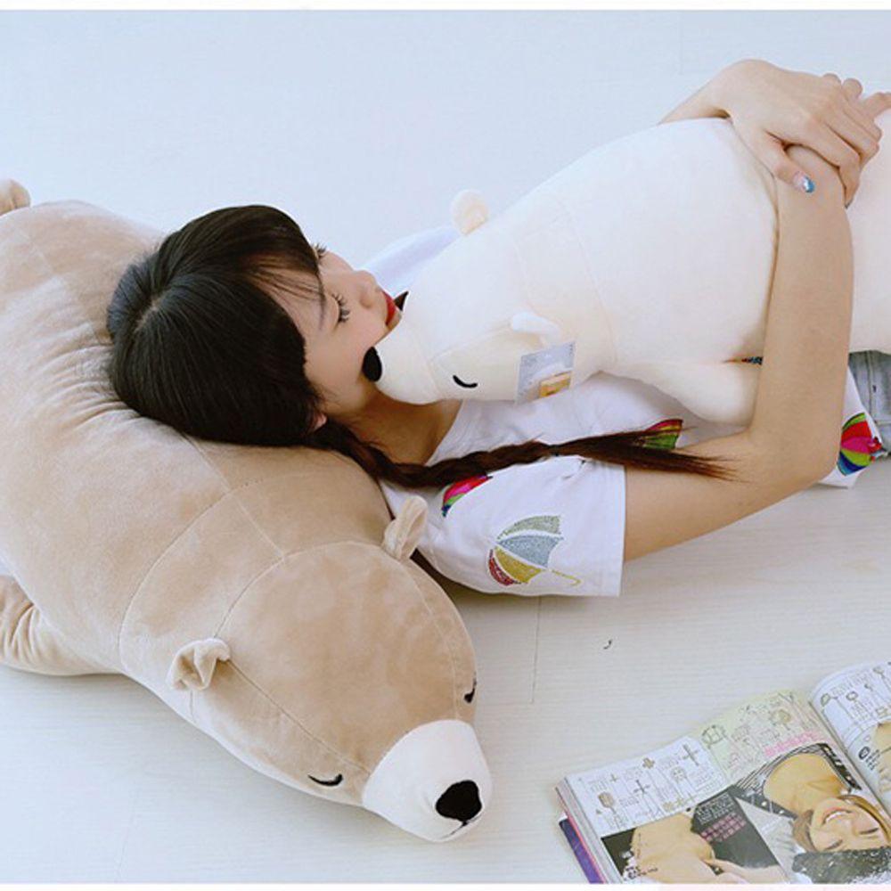 Dolls Sleep Pillow Animal Plush Toy Polar Bear Plush Doll Stuffed Sleeping Bear Stuffed Animal Toys