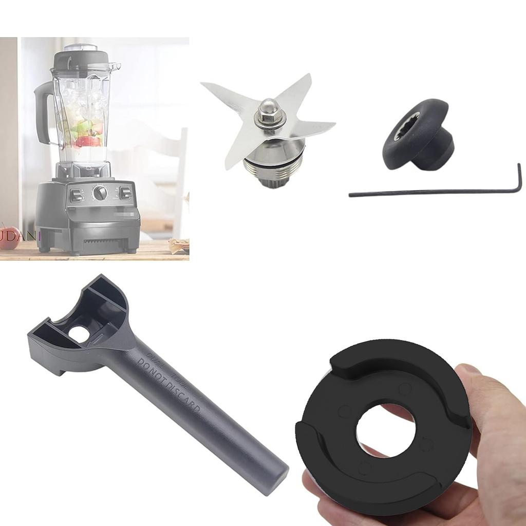 Durable Blender Set Blender Blade Assembly Blender Replacement Parts Easy to Install and Replace Plastic Material for VT