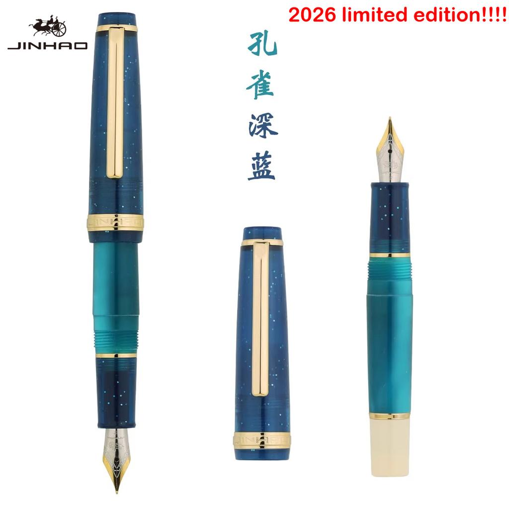 2026 Limited Edition Colors! JINHAO 82 MINI Fountain Pen Acrylic EF/F/M Mix Color Customized Stationery Office School Supplies