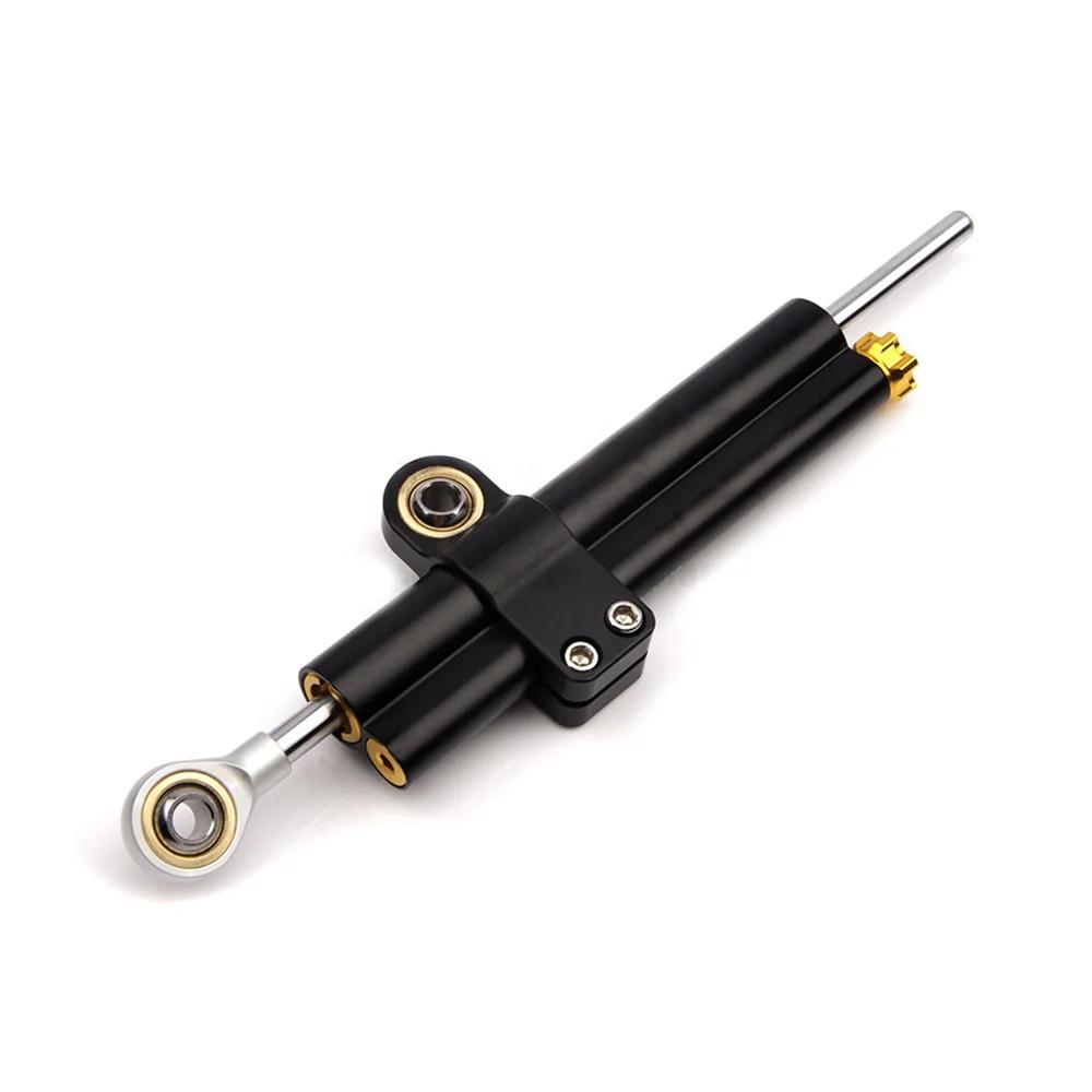 

Motorcycle modification accessories universal short type damper 258mm steering stabilizer for Honda Kawasaki Yamaha A-black