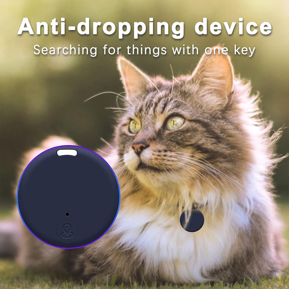 Mini GPS Tracker Device Anti-Lost Reminder For Pet Kids Bag Key Wallet Smart Bluetooth Connected IOS/ Android App Finder Locator