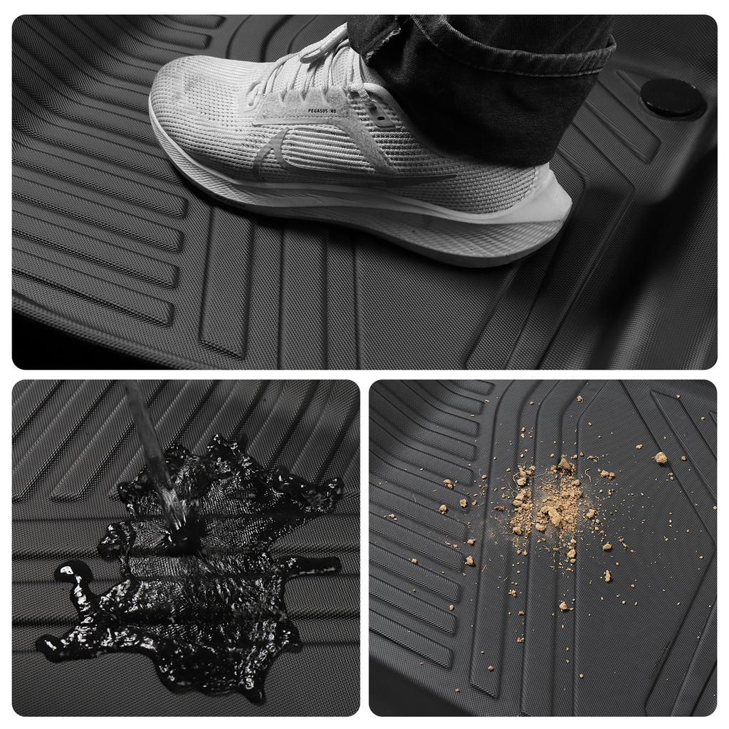 Right Drive for Hyundai Palisade Hybrid 7Seats 2026 (Not Fit Fuel Version) TPE Car Floor Mats Cargo Liner Trunk Pad Waterproof