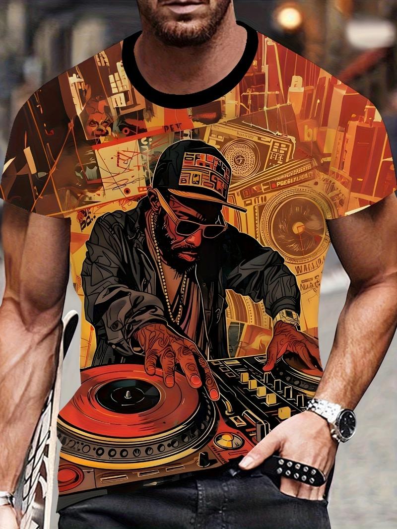 Men s DJ T-shirt S