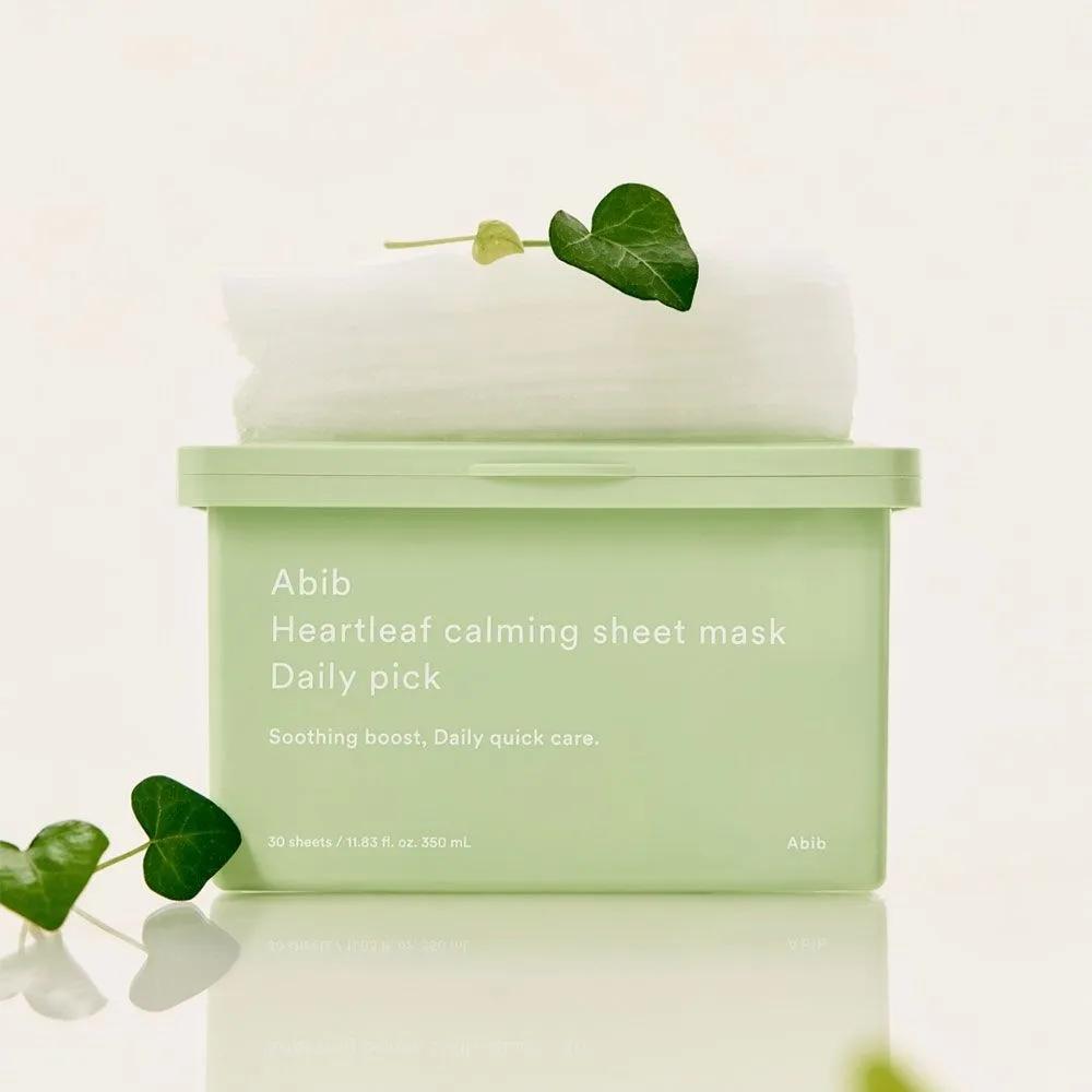 

[1 Pack a Day] Pull-out Houttuynia Cordata Soothing Sheet Mask Daily Pick 30 Sheets