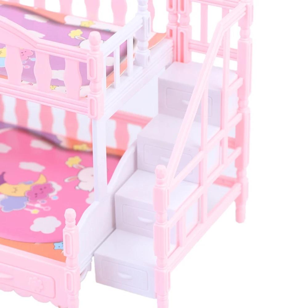 Simulation Simulation Doll Double Bed BJD Doll Princess Double Bed  Children Play House