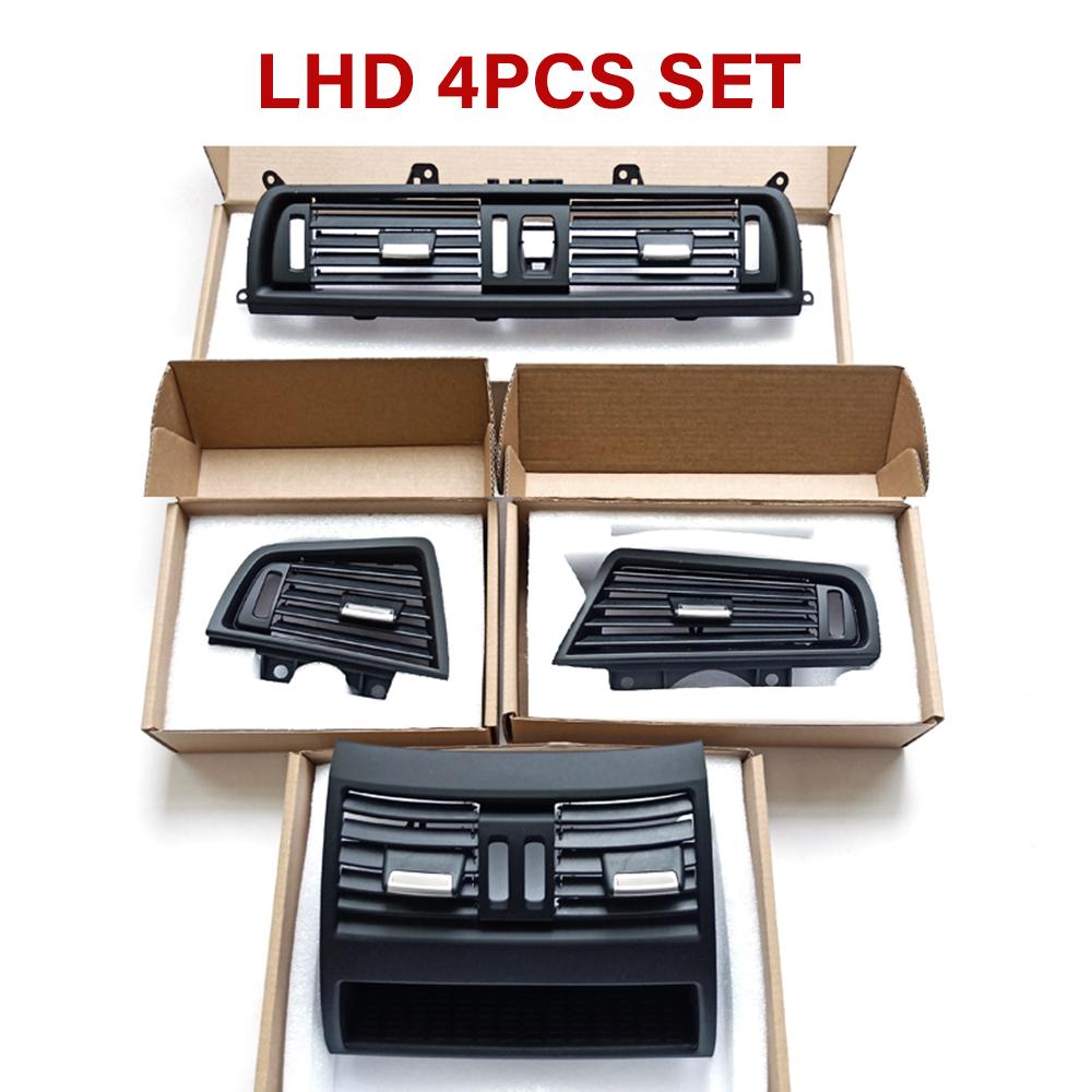 LHD RHD Original Black Front Rear Air Conditioner AC Vent Grille Panel Replacement For BMW F10 F11 F18 520i 523i 525i 528i 535i