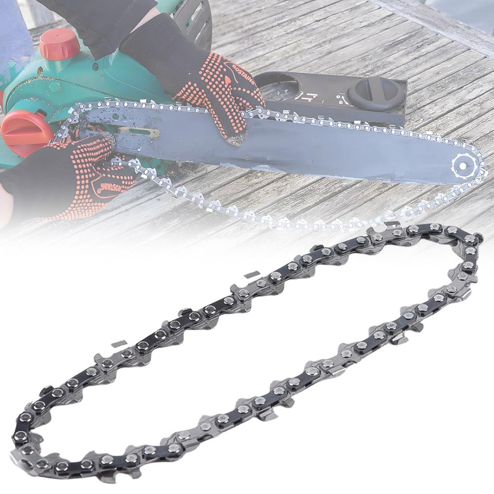 4 Inch Mini Steel Saw Chain 28 Drive Links Replacement Chainsaw Saw Chain Electric Chainsaw Chain Electric Saw Accessory
