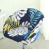 Bar Low Back Stool Chair Cover Printed Elastic Chair Cover Jacquard Wear-Resistant Bedroom Restaurant Hotel Dining Chair Cover