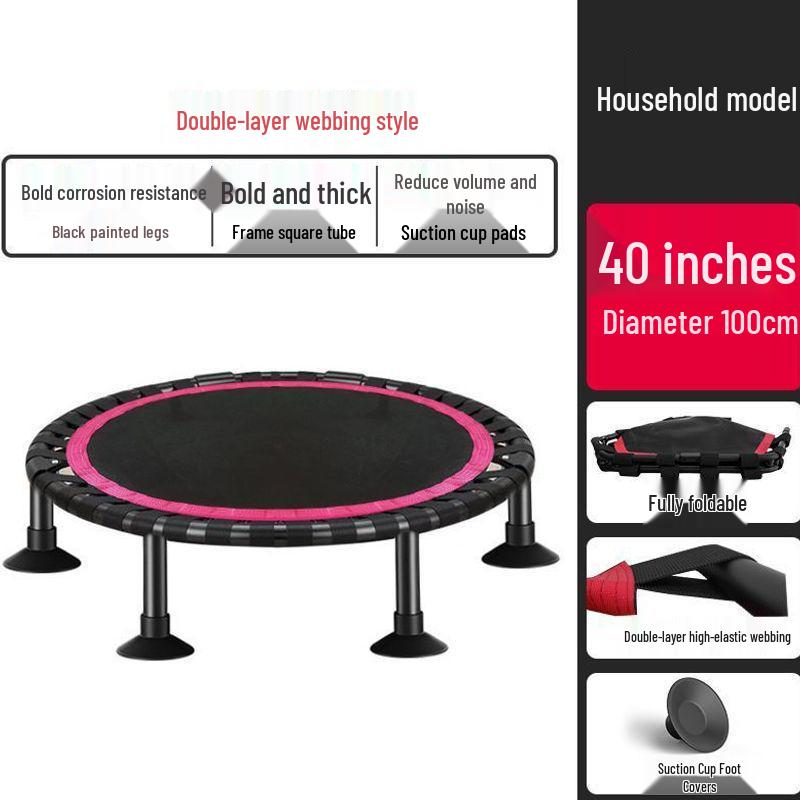 Foldable Indoor Trampoline for Adults &