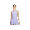 Victory Dri-Fit Comfortable Stylish Fitted Round Neck Versatile Sleeveless Tennis Dress Women Dresses Light-Purple FQ1781-533