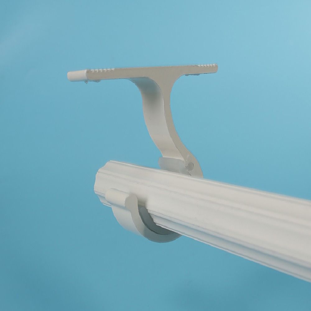 1Pc Wand-Montiert Stange Installation Haken Aluminium Legierung Vorhänge Hängen Rack Für Küche Wohnzimmer